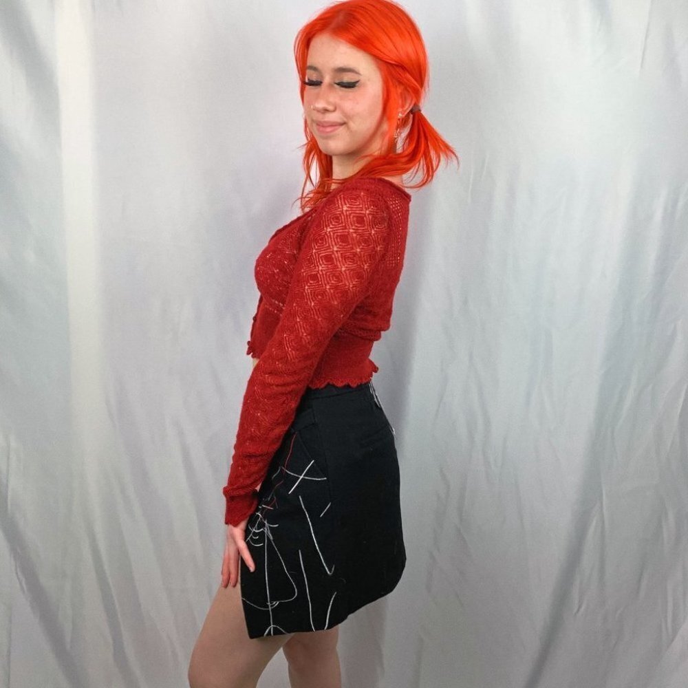 NWT TOYOUTH Unique Mini Skirt - Picture 3 of 8